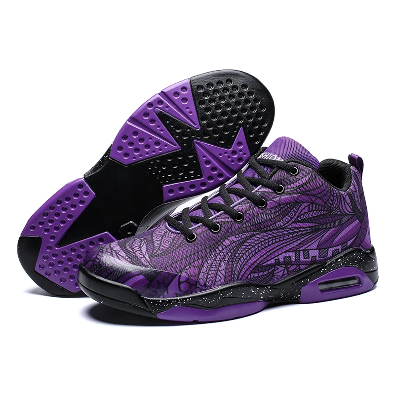 Новая мужская баскетбольная обувь Женский Баскетбол ботинки амортизация