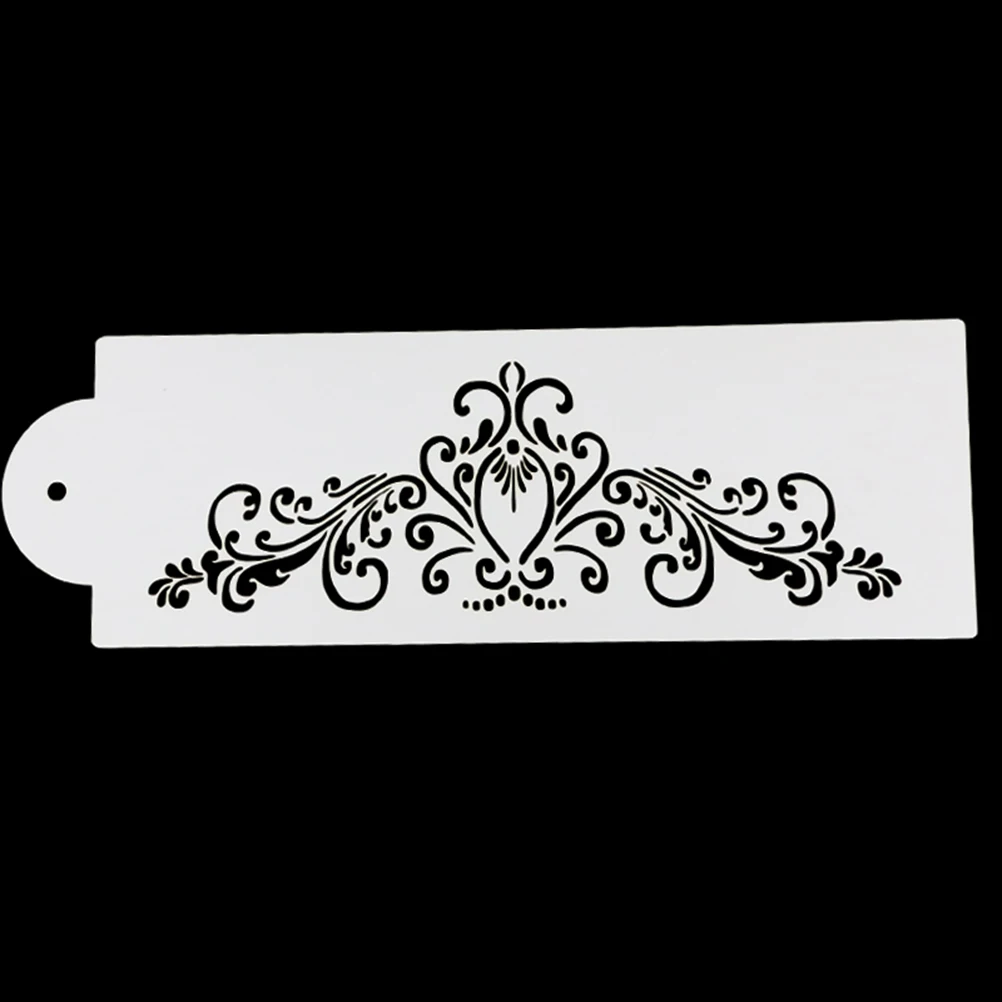 1 предмет в форме сердца торт-Снежинка трафарет торта сбоку украшения интерьера