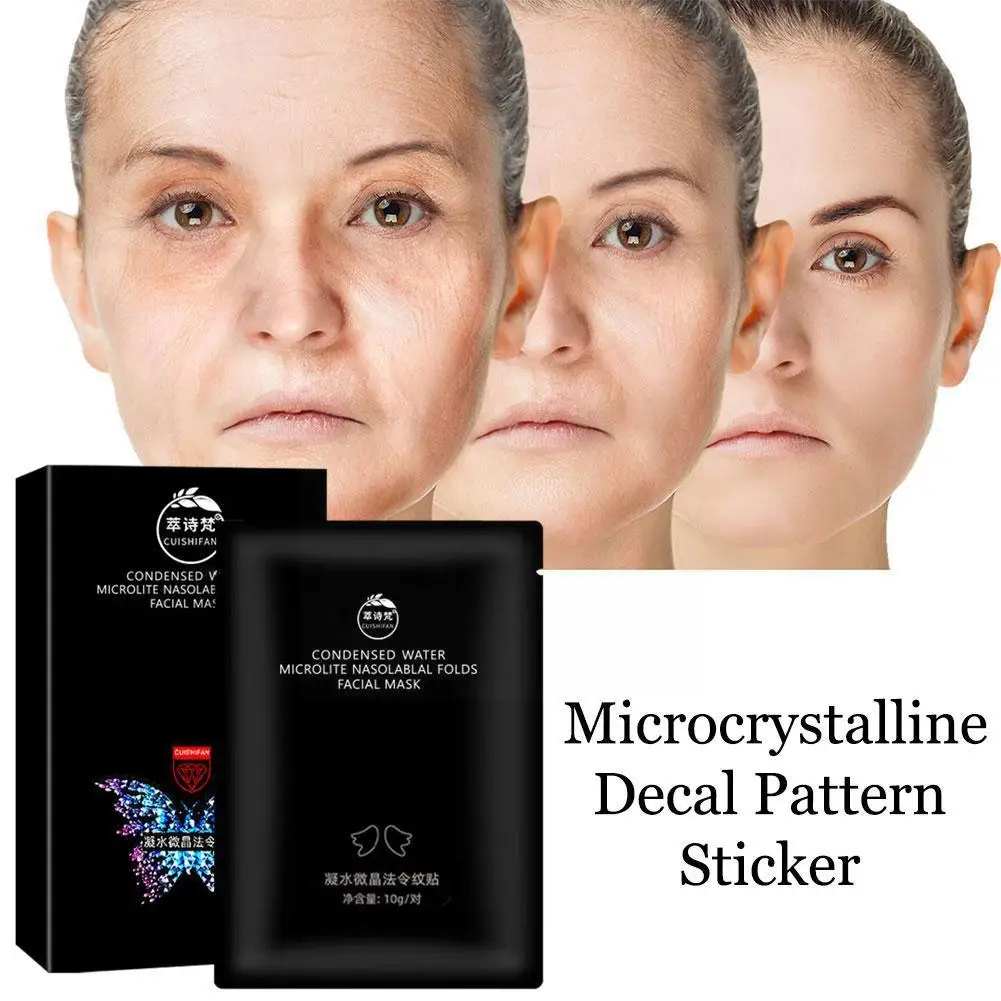 Microcrystalline Decree Pattern Sticker Lines Anti-aging Firming Skin Lips Care Diminishing Repair To O9j7 |