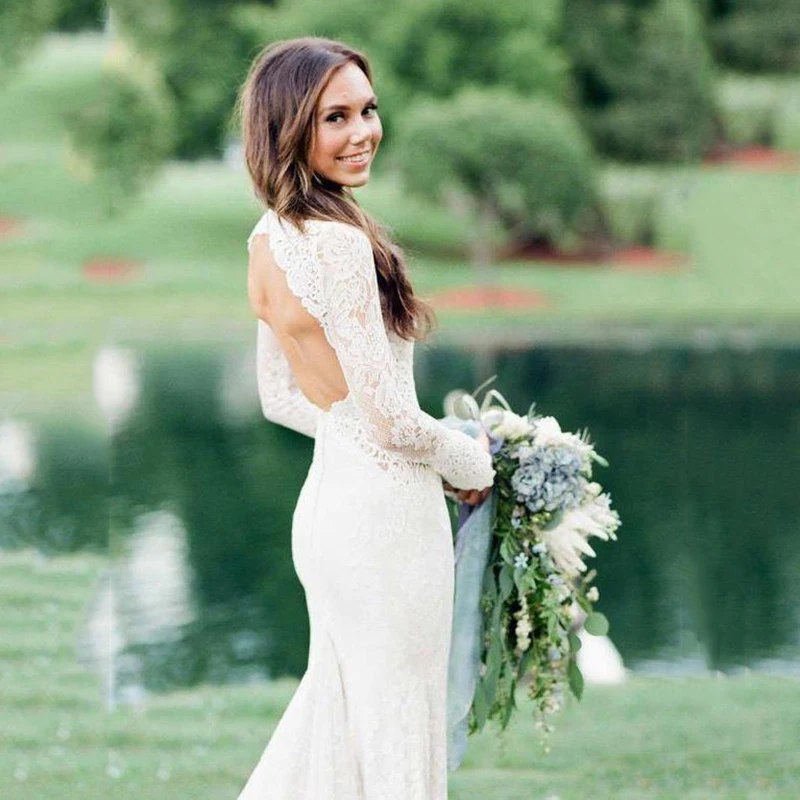 

BAZIIINGAAA Simple Wedding Dress Lace Little Beading Strapless Dress Luxury Wedding Gowns Bridal Can Be Washed Bride Dresses