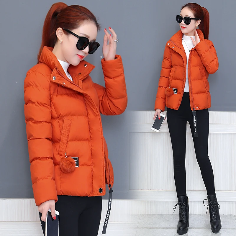 Парка женская короткая с капюшоном на х/б подкладке батальных размеров 3XL|Женские