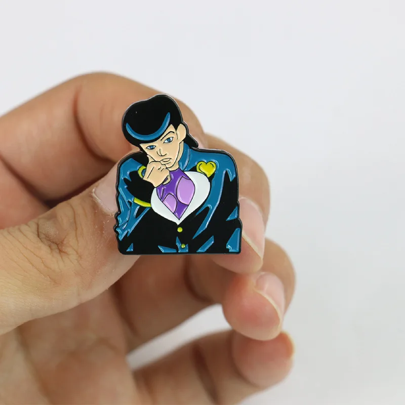 JoJos Необычные Приключения нагрудный знак брошь эмаль булавки и броши рюкзак