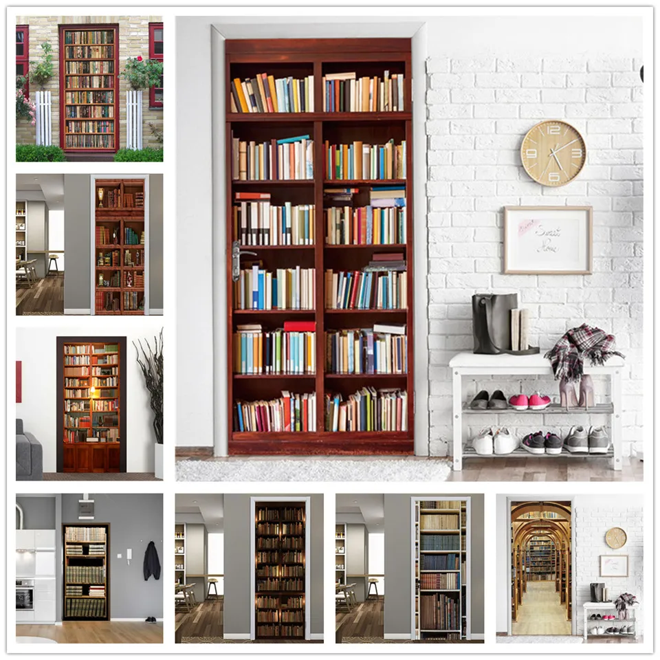 

2 шт./набор, водонепроницаемые наклейки на двери