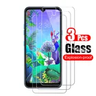 Закаленное стекло для LG Q60, 3 шт., защитная пленка 0,26 мм 9H для LG Q60 K12 Prime, прозрачное стекло