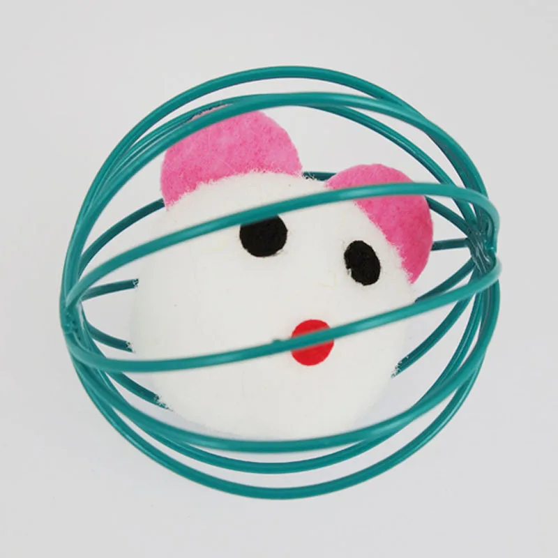 Nip Cat Toy Mouse Pet Toys Ball Interactive Track Teaser Chase Funny Kitten Turntable Stuff Drapak Dla Kota Play EE50Wj |
