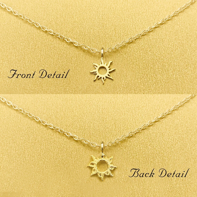 Женское колье с подвеской Good Vibes из сплава золотым розовым покрытием ожерелье