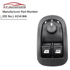 Электрический выключатель YAOPEI для Peugeot 206, 206 куб. См, 206SW, 306, 206 салонов 2007-2016, 6554.WA, 6554WA