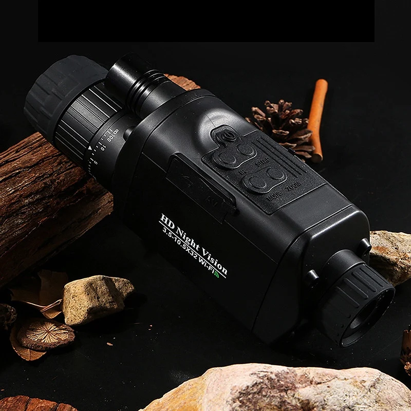 Открытый HD монокуляр инфракрасный телескоп ночного видения охотничий WiFi