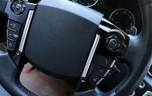 Корпус рулевого колеса CITALL 2 шт. Обшивка Рамы подходит для Land Rover Discovery 4 LR4 2009 2010 2011