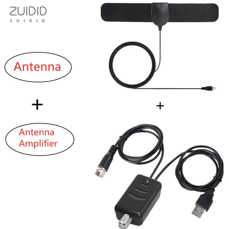 

HD Indoor Digital Antenna Amplifier Set High Gain 108P Low Noise Easy Installation Signal Booster