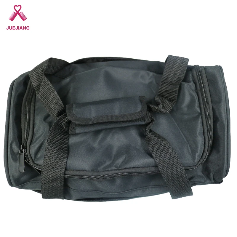 

2020 new large volume multi-functional black hair care kit hair stylist special toolbox comb scissors bag