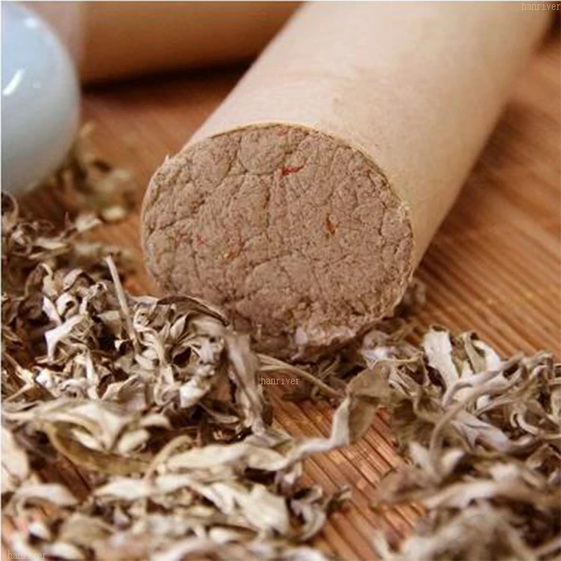 1 коробка ai core thunder fire moxibustion Артикул три года ручная грубая мокса Чэнь конус для