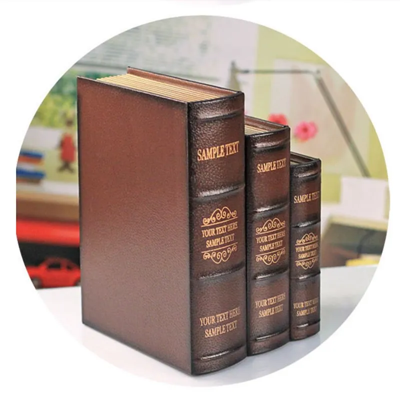 Винтажная модель книг контейнер для всякой всячины домашний декор
