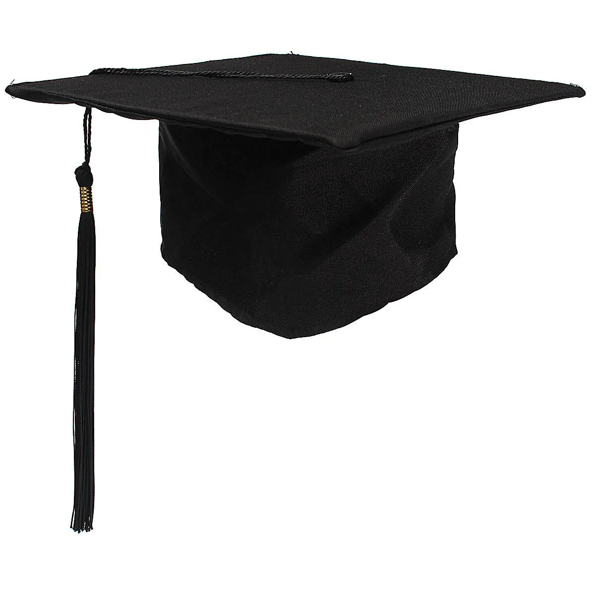 Academic hat Шляпа колледжа холостяка доктор канцлер Выпускной Совет кепки кисточкой костюм вечерние - Цвет: Academic hat