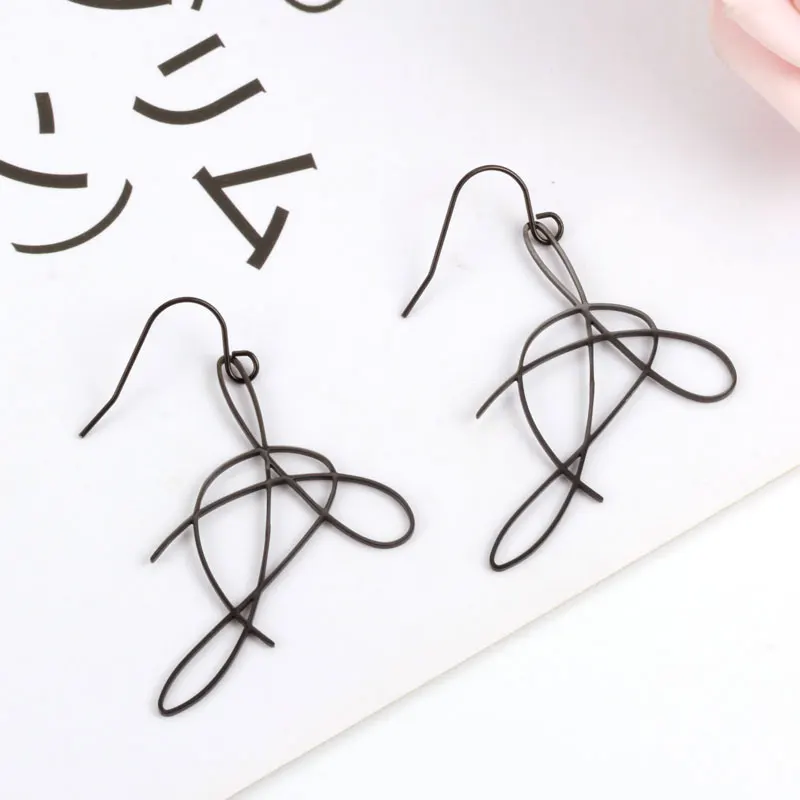 Модные простые серьги-гвоздики OUFEI 2020 для женщин золотого цвета геометрические