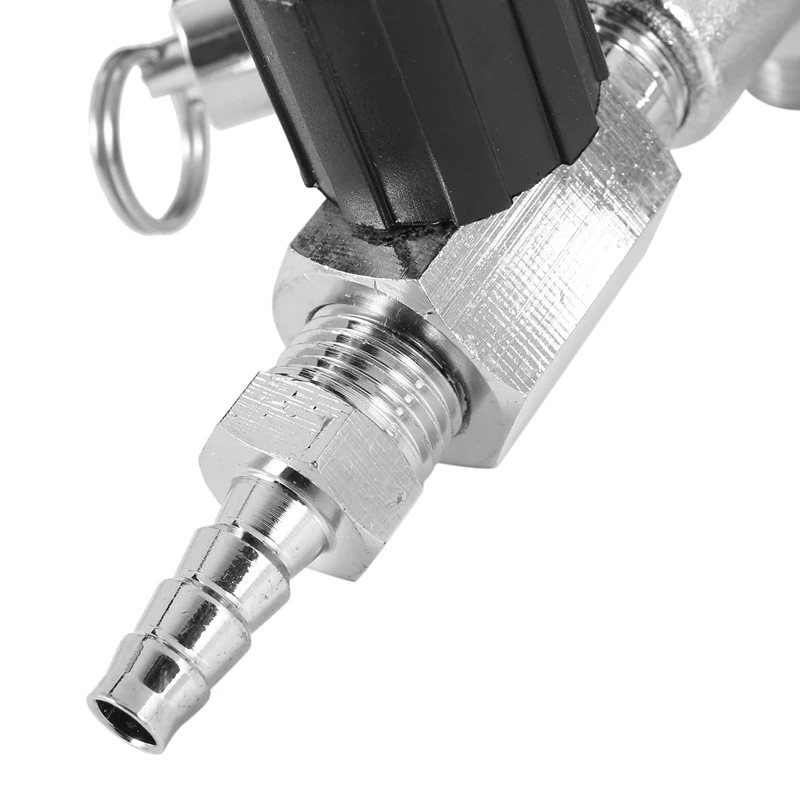 

Keg Regulator, Thread to Barb CO2 Kegerator Regulator with Pressure Adjustment Knob, Beer Regulator with Safety Manual Pressure