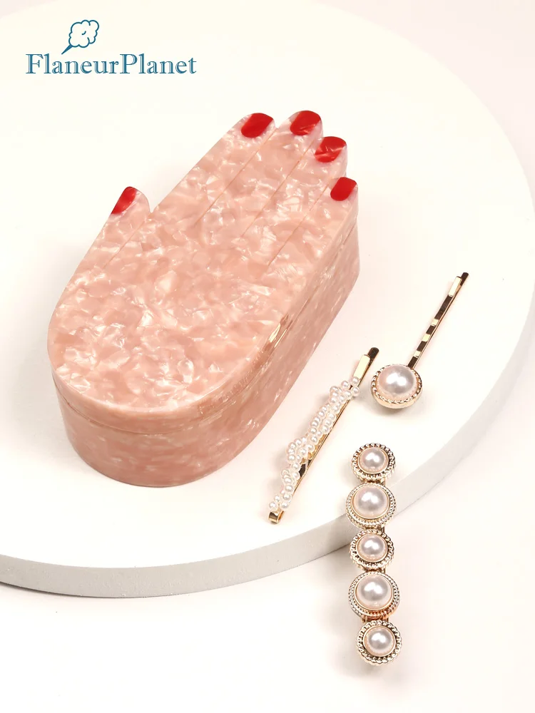 FlaneurPlanet изящная ручная работа ацетат целлюлозы коробка для ювелирных изделий