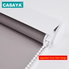 Балдахин дизайн оконные жалюзи система бурения сплошной цвет рулонные жалюзи для офисадома