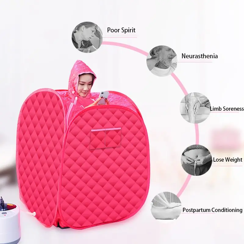 3л Паровая сауна портативная спа-комната для дома полезная всего тела похудения