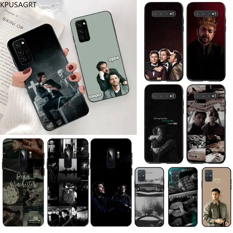 

KPUSAGRT Supernatural We Are Home Shell Phone Case for Samsung S20 plus Ultra S6 S7 edge S8 S9 plus S10 5G lite 2020