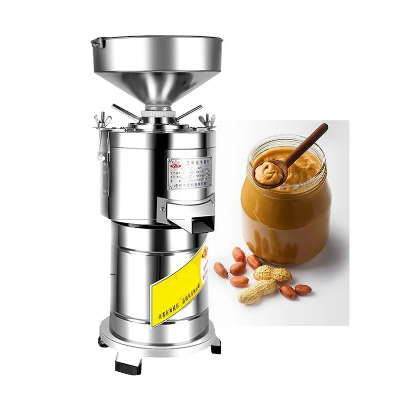 

Large capacity stainless steel colloid mill / peanut butter making machine / sesame paste grinder special price
