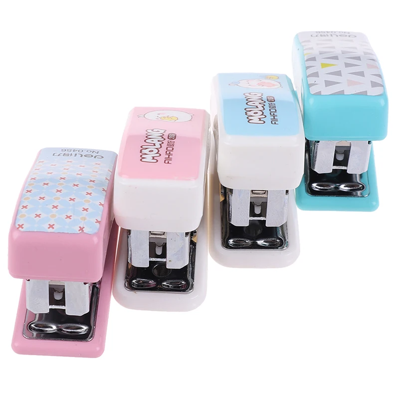 1 шт. набор мини степлера с мультяшным рисунком|Степлеры| |