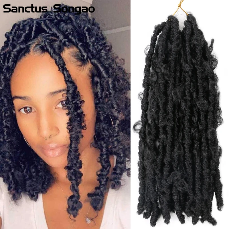 Новые стили вязаные волосы состаренные бабочки Заплетенные свободные волнистые