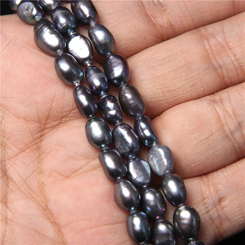 6-10 мм пресноводный жемчуг барокко красочные натуральные жемчужины россыпью