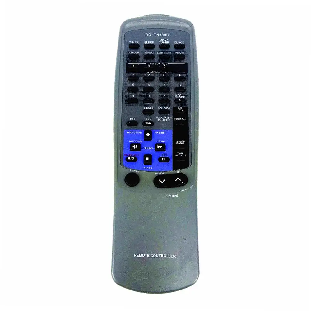 

RC-TN380B NEW remote for Aiwa CD Audio Stereo Hi-Fi NSX-R37 NSX-K90 NSX-V70 NSX-S70 Z-R700 NSX-R80 NSX-S52 aiwa z-r900 control
