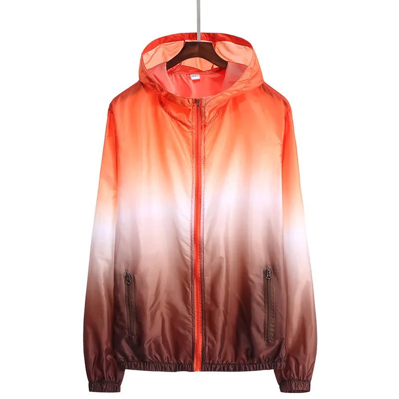 

Manufacturer wholesale customized company enterprise outdoor skin clothing gradual change sun proof clothing male sun proof clot