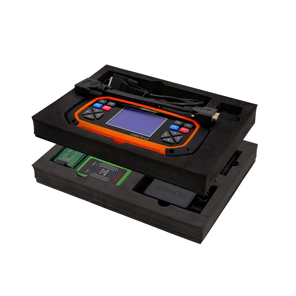 

OBDSTAR X300 PRO3 OBD2 Professional Car Key Programmer +OBD Mileage Adjustment + EEPROM + OBD Diagnostic Tool Car Scanner 12V DC