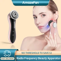 amazefan rf radio frequency face lifting device ultrasonic cryotherapy machine firming beauty massager led face light therapy