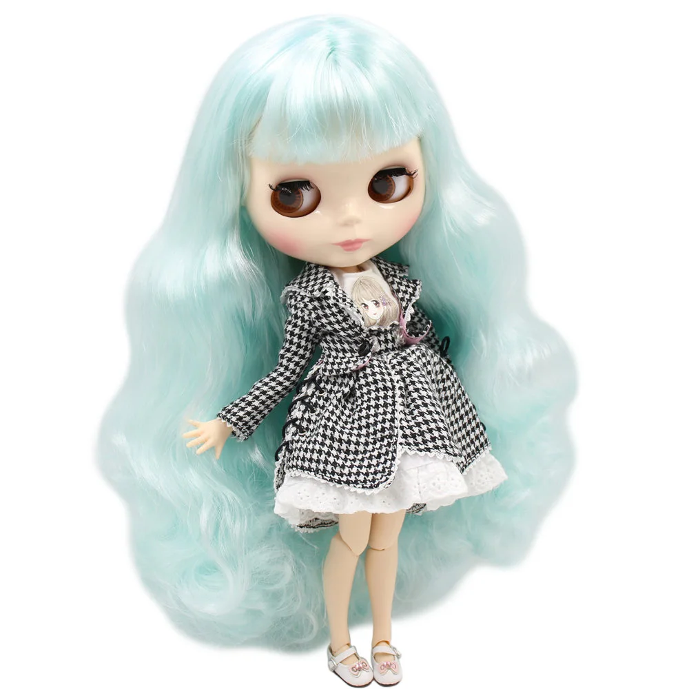 

ICY DBS Blyth Doll Series No.280BL6909 Lake Blue hair white skin Joint body Neo 1/6 BJD