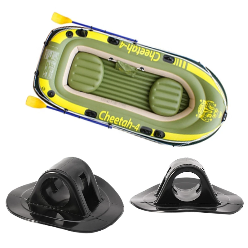 

2pcs Inflatable Kayak Dia Engine Mount Boat Motor Stand Holder Grommet Fix Hook