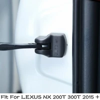 lapetus accessories fit for lexus nx 200t 300t 2015 2019 car door check stop rust waterproof plastic protective cover kit