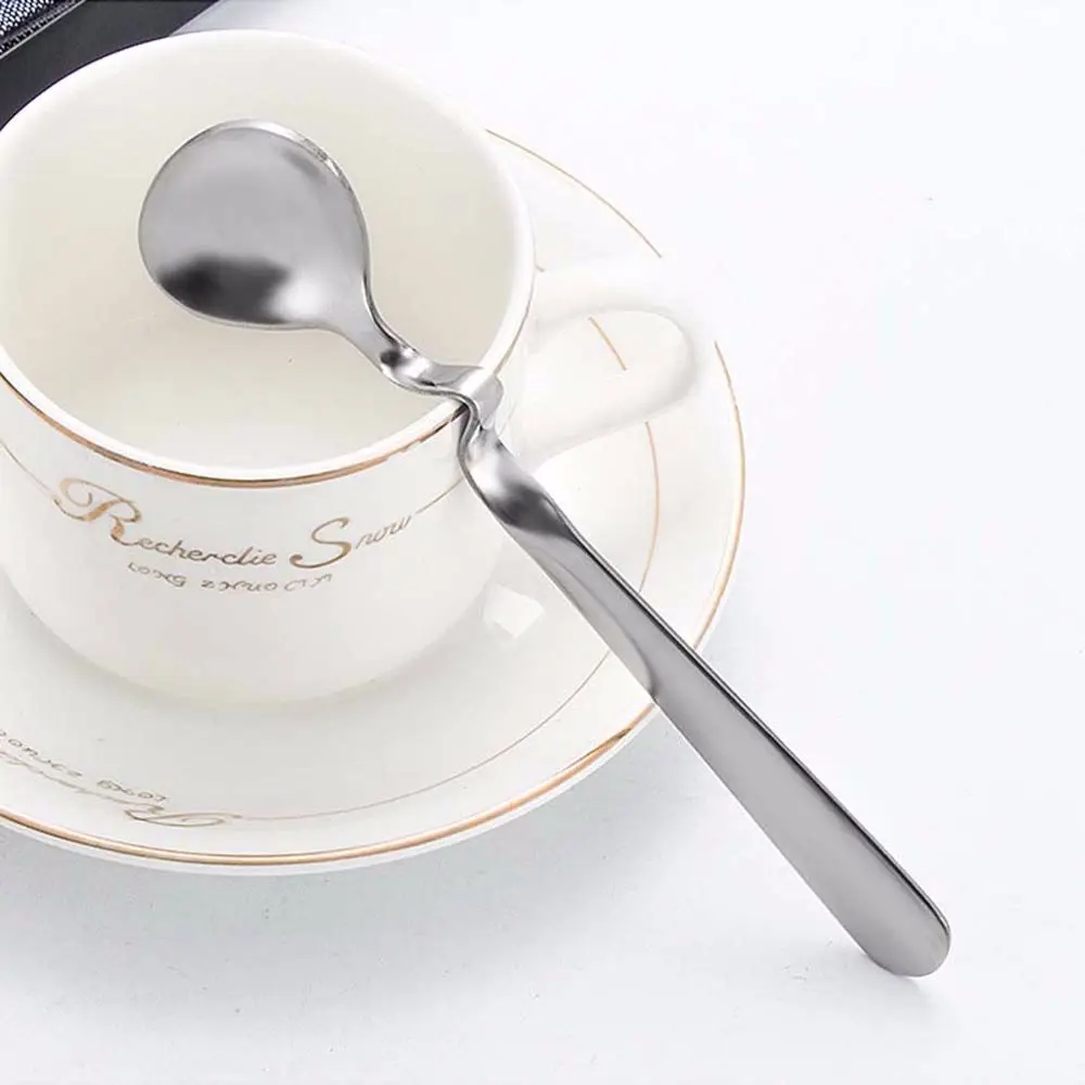 

Coffee Spoon Honey Shape Personalized Snow Cake Heart Spoon Spoon Hanging Spoon Rose Gold Heart-Shaped Teaspoon Tableware