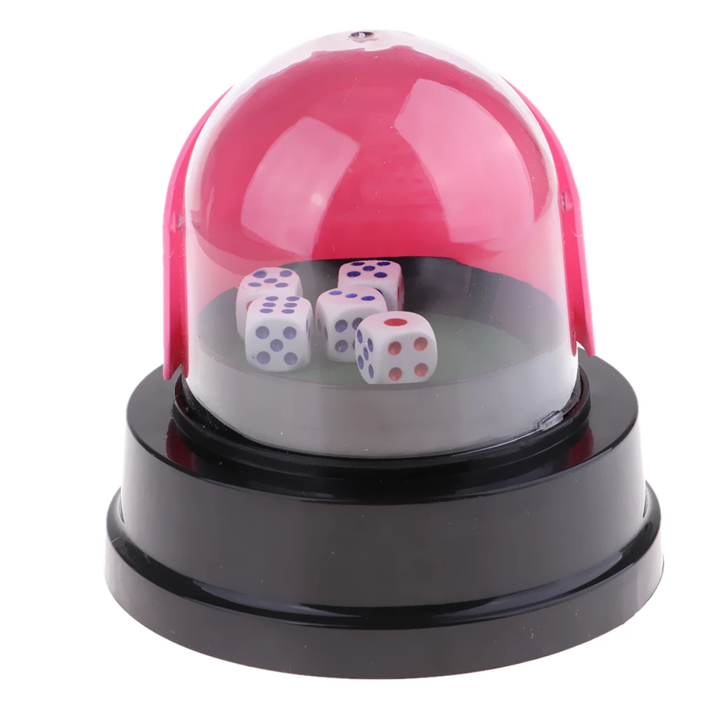 Мини счастливыми числами машина для сортировки лотереи бинго игр Shake Lucky кубики