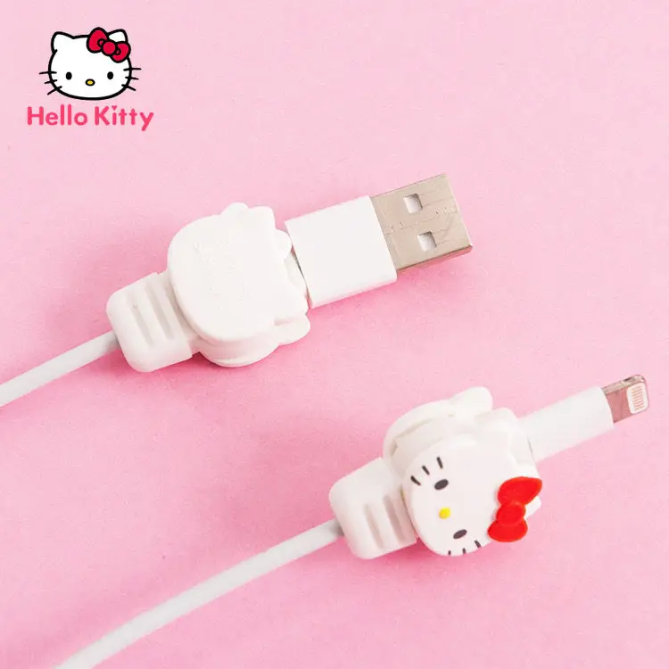 

Hello Kitty is suitable for Apple accessories data cable breakage prevention cute charging cable protection wire biter