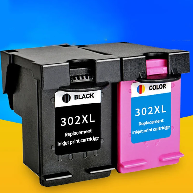 Чернильные картриджи для принтера HP 302 XL OfficeJet 3830 3831 3832 3833 3834 4650 совместимы с