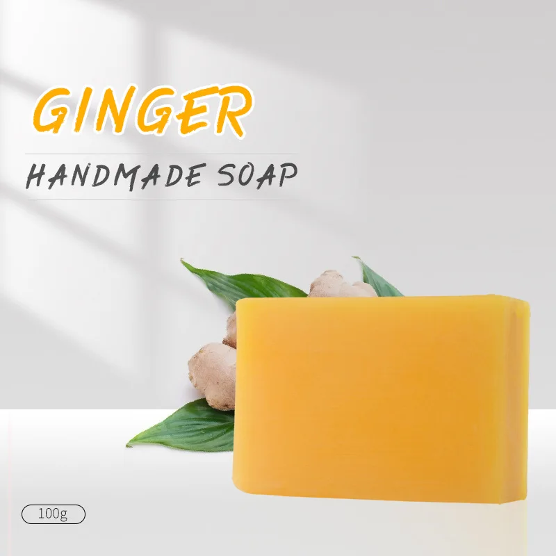 

Ginger Soap 100g Natural Ginger Oil Soap Ginger Handmade Soap Ginger Face Soap Ginger Whitening Soap Ginger Anti-bacterial Soap