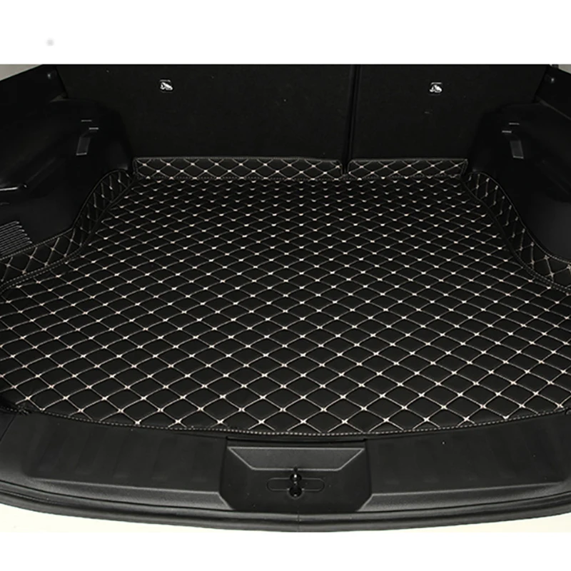 

Кожаные Коврики для багажника автомобиля для NIssan X-trail 2014-2021 2008-2013 лет для 5 сидений S7 внедорожник подкладка для груза аксессуары для коридора