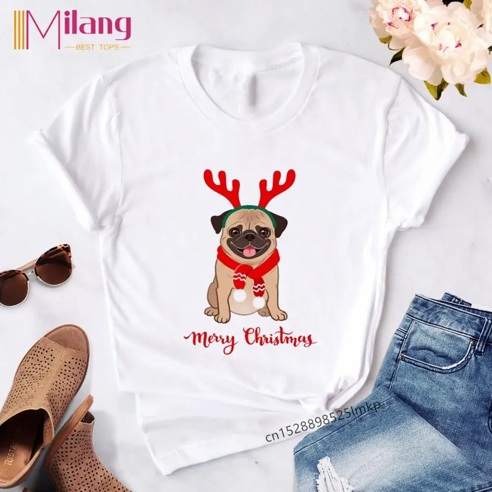 

Женская футболка с коротким рукавом, с принтом оленя