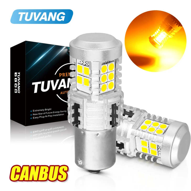 

2x Error Free Canbus 1156 BA15S P21W LED 7440 W21W Lamp Auto Led Bulbs Car Rear Turn Signal Light For VW Golf4 Jetta