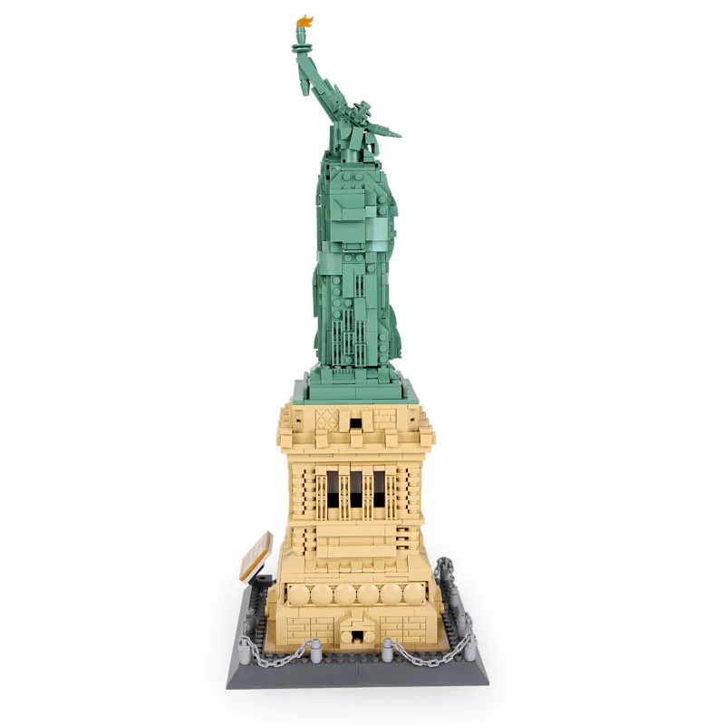 

Statue of Liberty Building Blocks Set Toys Educational Model Famous Architectural Streetview Kids Gifts Collection Brinquedos