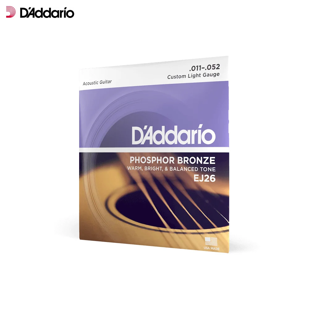 D'ADDARIO EJ26 Струны для акустической гитары размер 4/4|Детали и аксессуары гитар| |