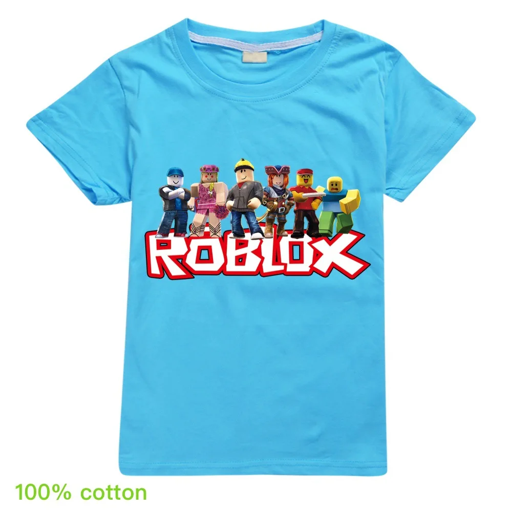 

Robloxing Baby Children Cartoon Anime T-shirt Kids Boy Anime T-shirt O-neck Clothes Summer Fashion Girl Toddler Casual Top