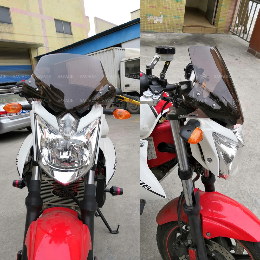 Ветровое стекло для YAMAHA XJ6 N 2009 2016 11 12 13 14 15 XJ6N XJ 6 без одежды аксессуары мотоциклов