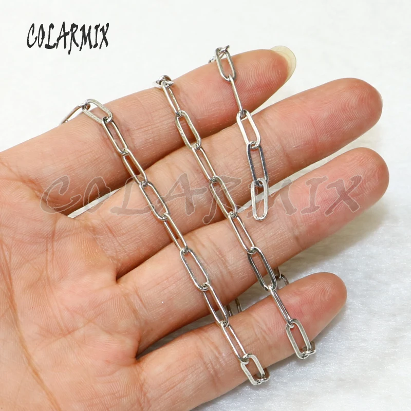 

5 meters Retro chain necklace link Chain necklace accessories bulk accessories chain for jewelry making 50263