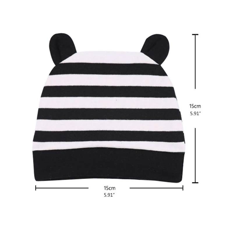 

Baby Hat With Ears Cotton Warm Newborn Accessories Baby Girl Boy Autumn Winter Hat For Kids Infant Toddler Beanie Cap Girls Hat