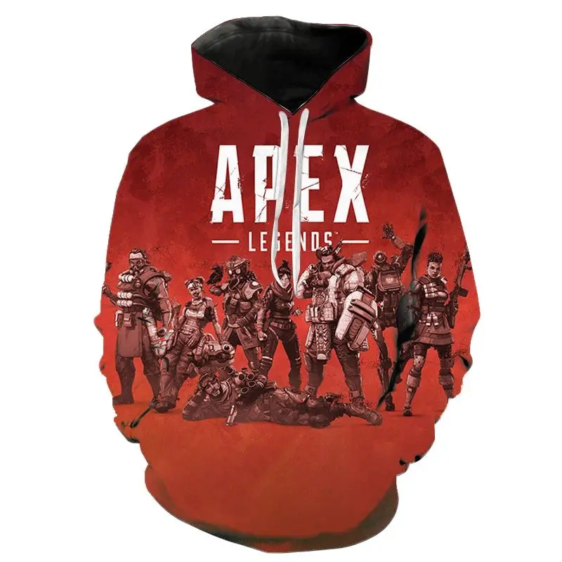 

Apex Legends 3D Hoodies Men Women Streetwear Sweatshirt 3D Hooded Men's Long Sleeve Clothing Print Apex Legends Hoody Men Tops